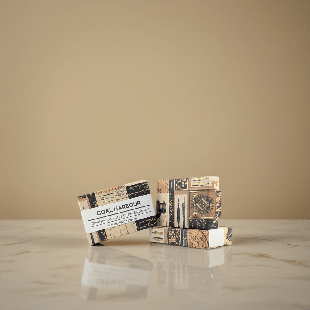 Sandalwood & May Chang 100g Shave Bar - Coal Harbour