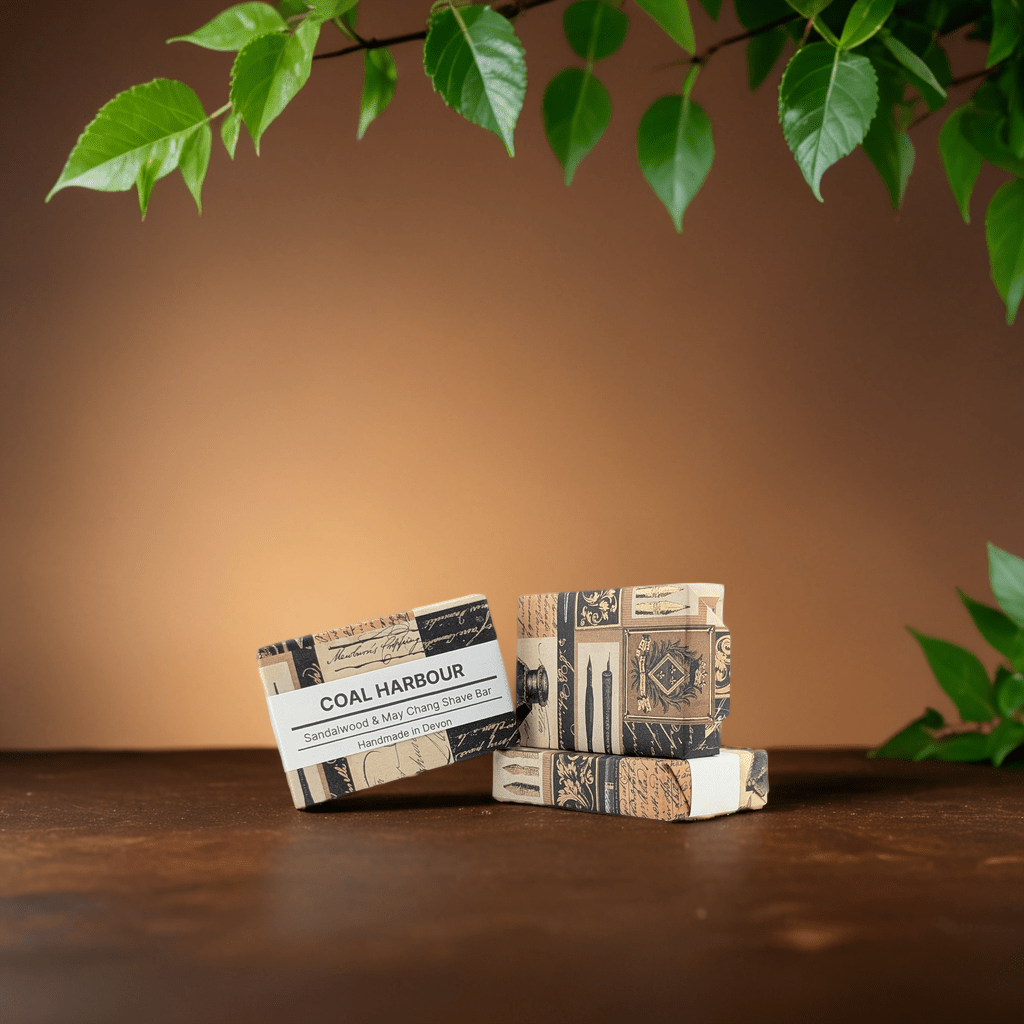 Sandalwood & May Chang 100g Shave Bar - Coal Harbour
