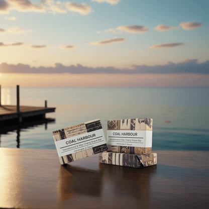Sandalwood & May Chang 100g Shave Bar - Coal Harbour