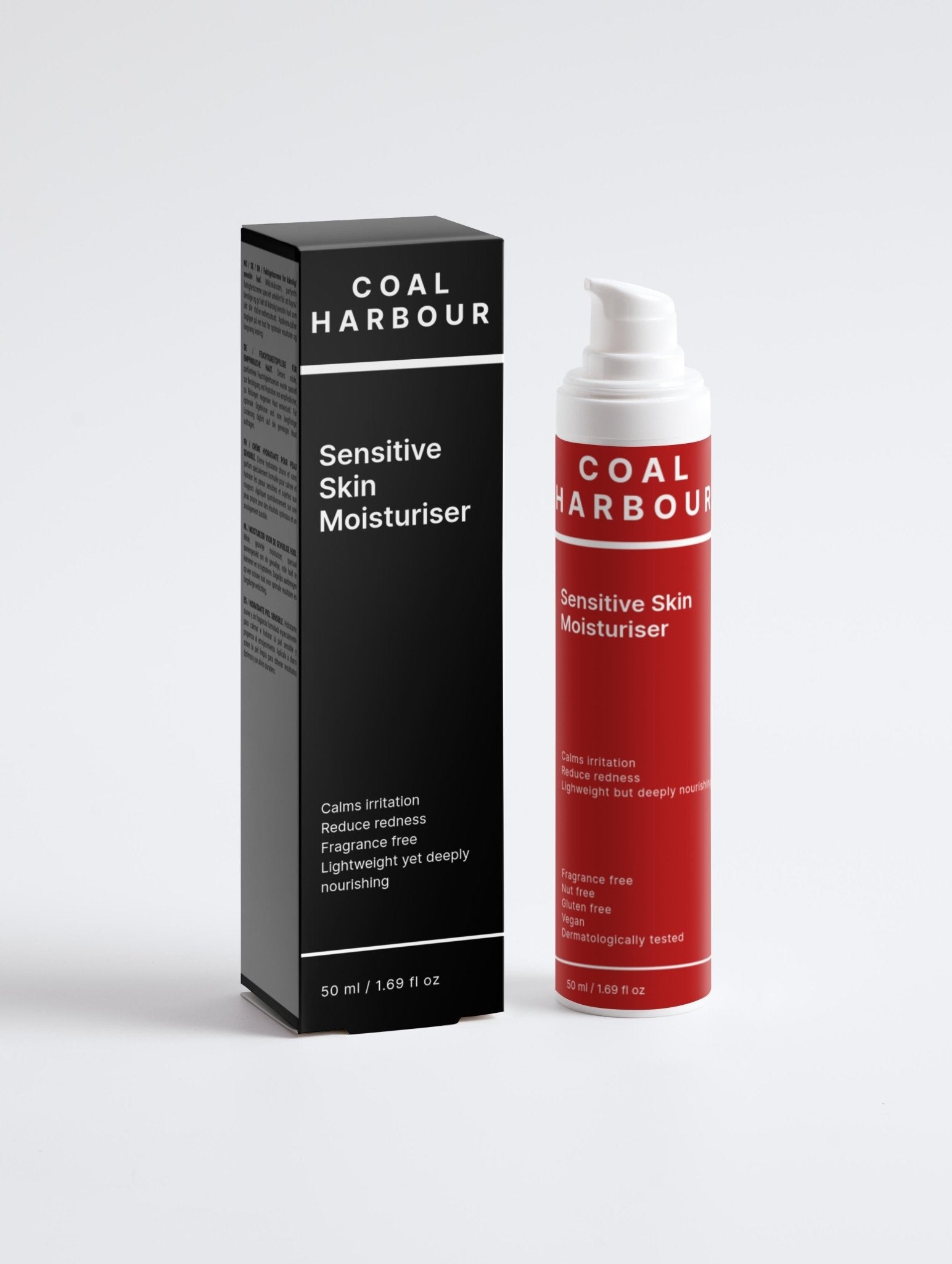 Sensitive Skin Moisturiser 50ml - Coal Harbour
