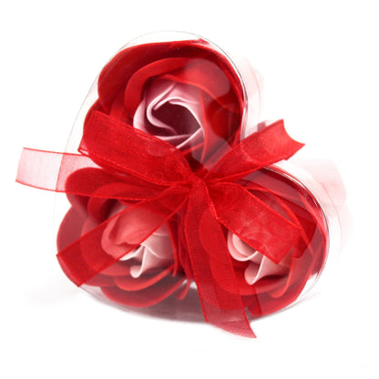 Set of 3 Soap Flowers - Various Colours - Coal Harbour
