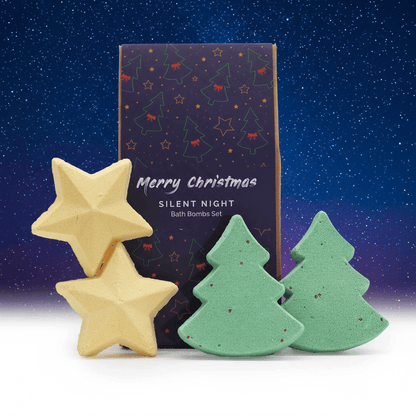 Silent Night Christmas Bath Bomb Gift Pack - Coal Harbour