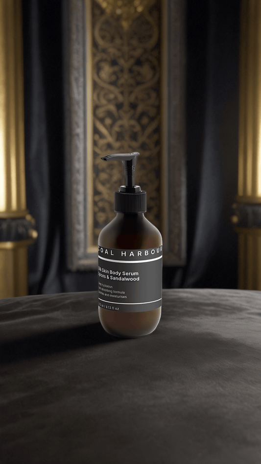 Silk Skin Body Serum - Spices & Sandalwood 270ml - Coal Harbour