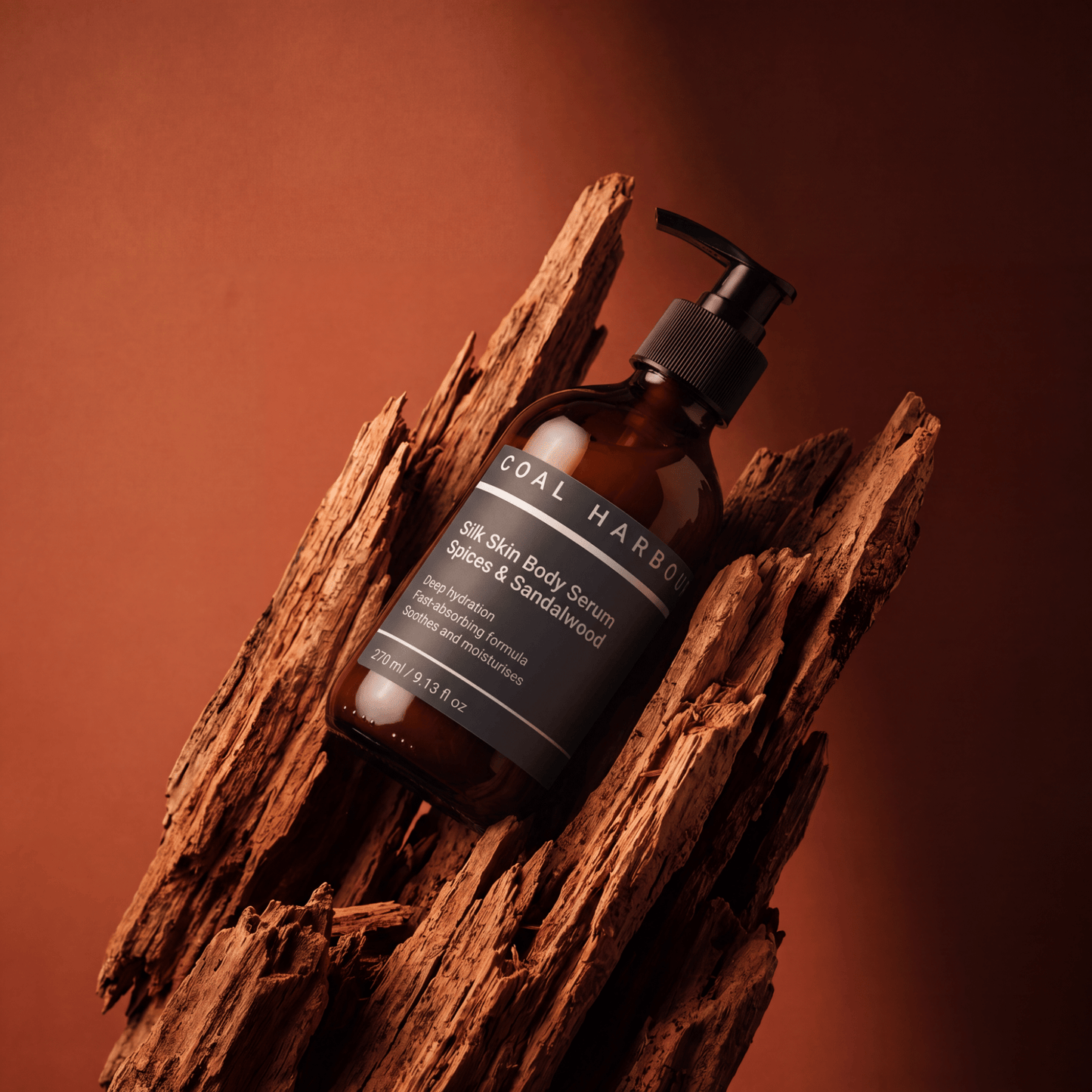 Silk Skin Body Serum - Spices & Sandalwood 270ml - Coal Harbour