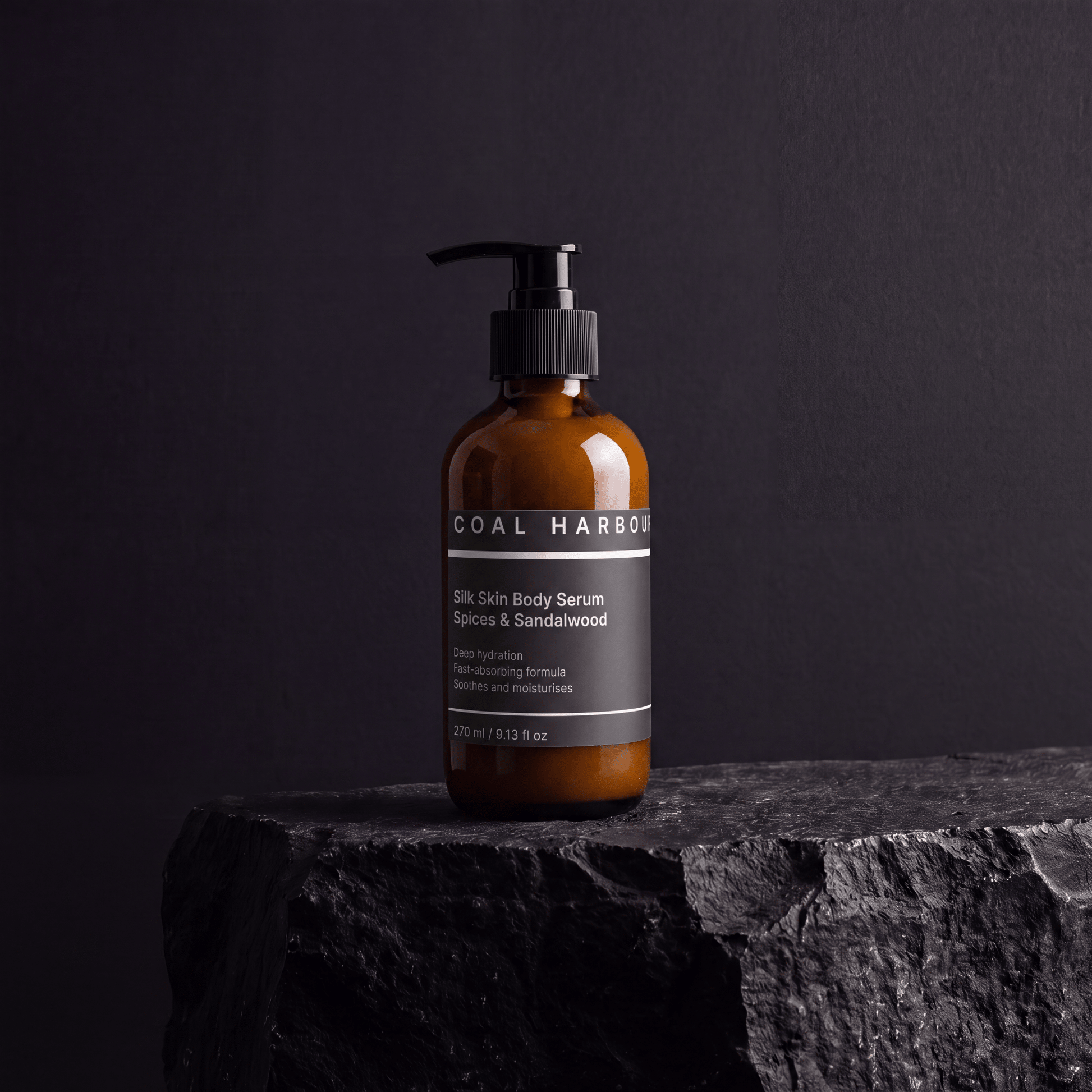 Silk Skin Body Serum - Spices & Sandalwood 270ml - Coal Harbour