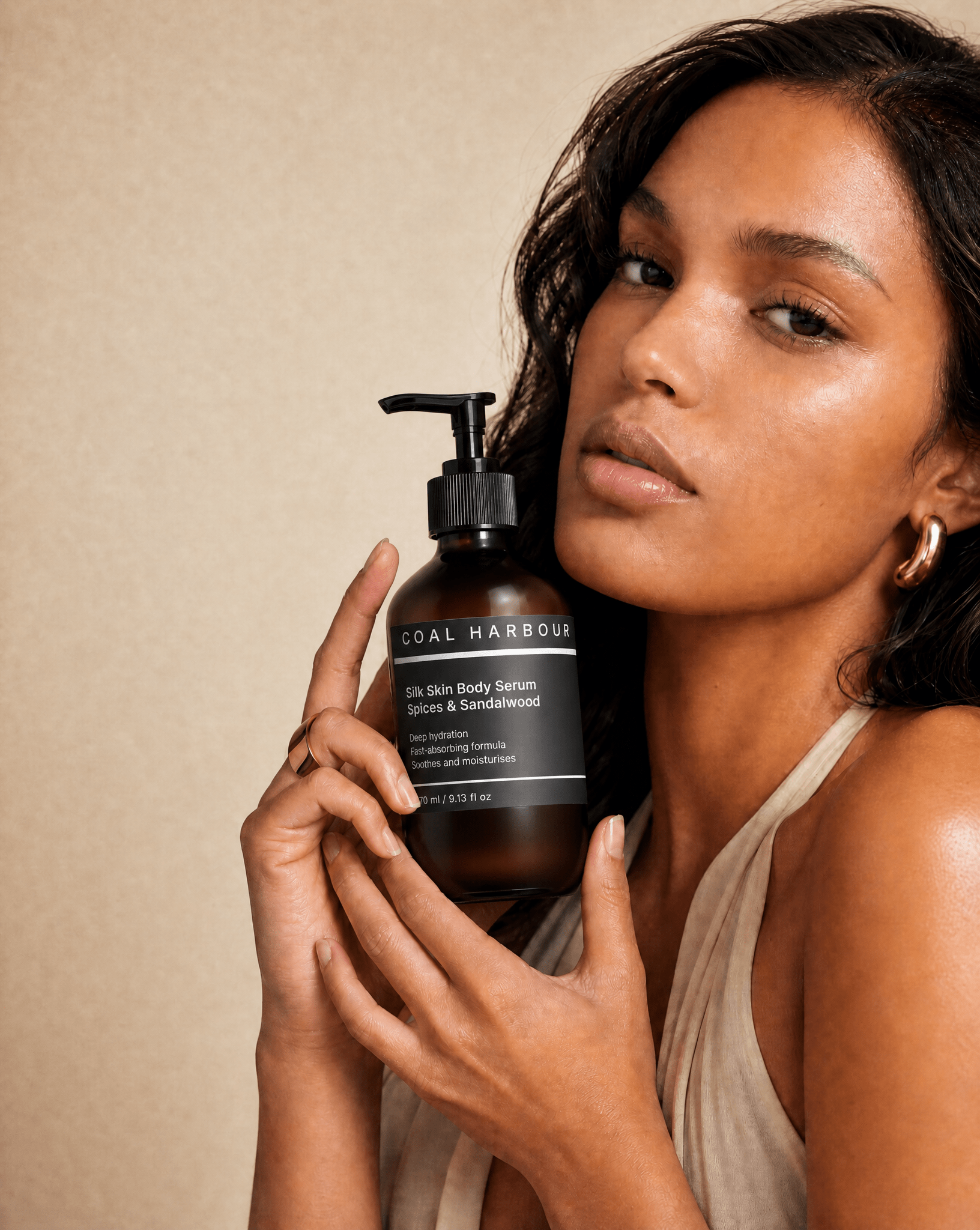 Silk Skin Body Serum - Spices & Sandalwood 270ml - Coal Harbour