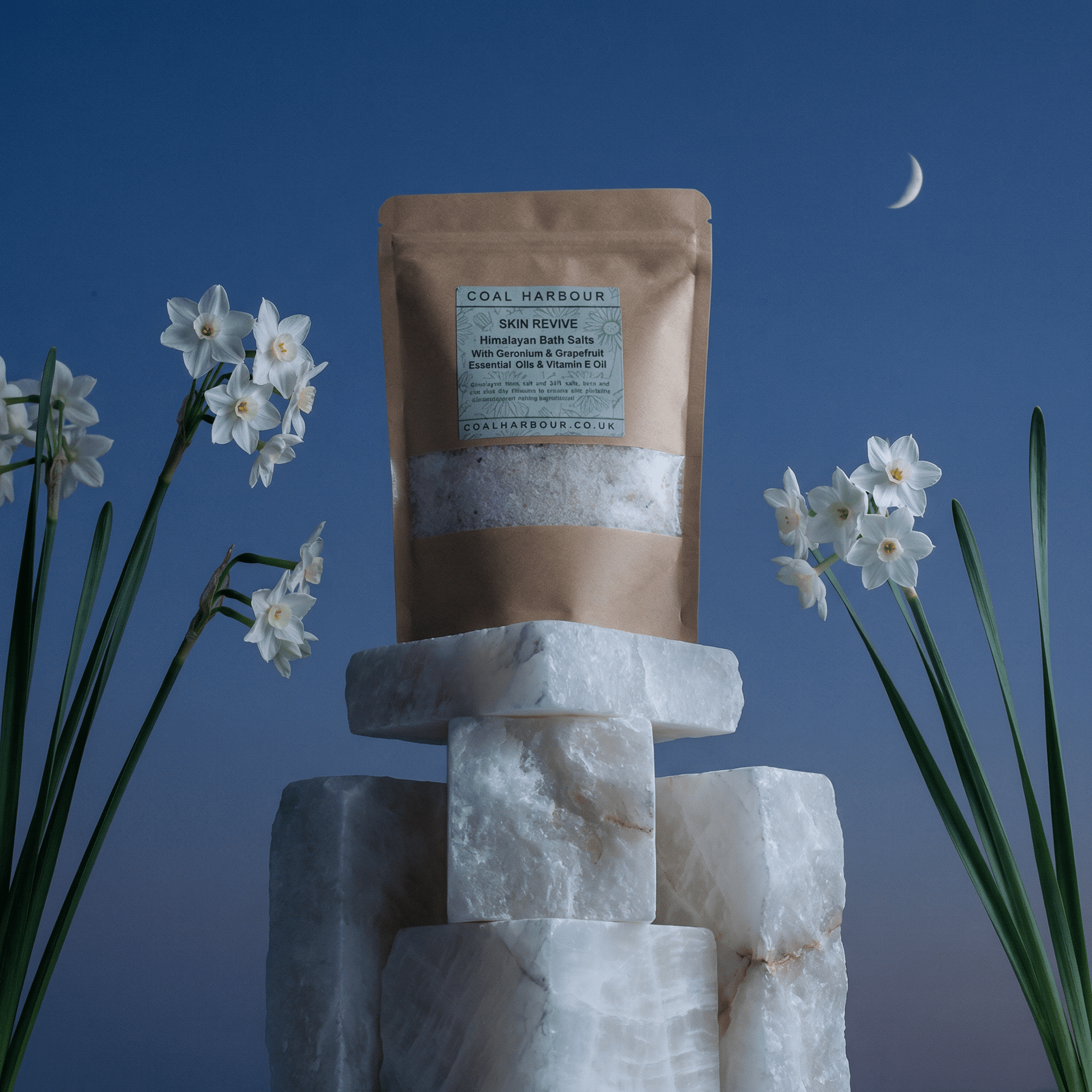 Skin Revive: Himalayan Bath Salt Blend - Coal Harbour