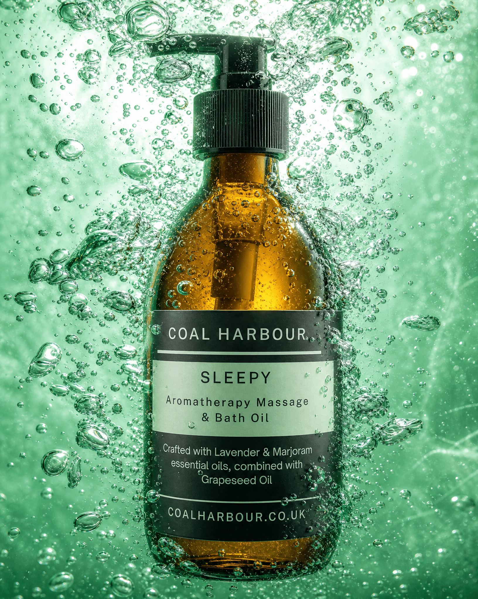 Sleepy Aromatherapy Massage and Bath Oil - Coal Harbour