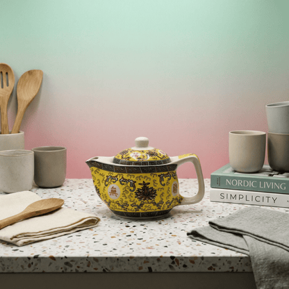 Small Herbal Teapot - Long Life Oriental - Coal Harbour
