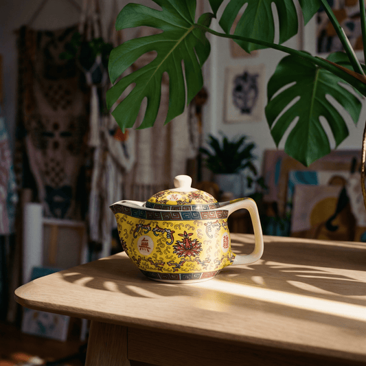 Small Herbal Teapot - Long Life Oriental - Coal Harbour