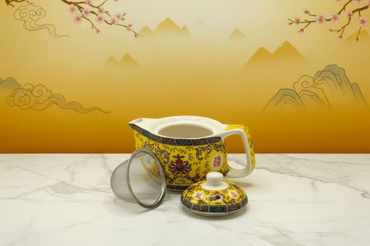 Small Herbal Teapot - Various designs - Coal Harbour