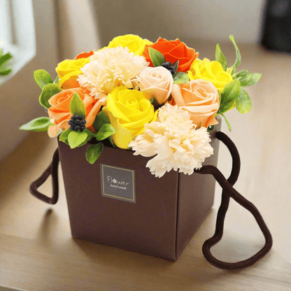 Soap Flower Bouquet of Spring Flowers - Coal Harbour