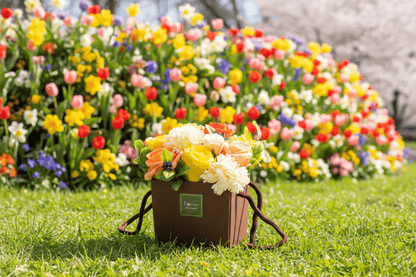 Soap Flower Bouquet of Spring Flowers - Coal Harbour
