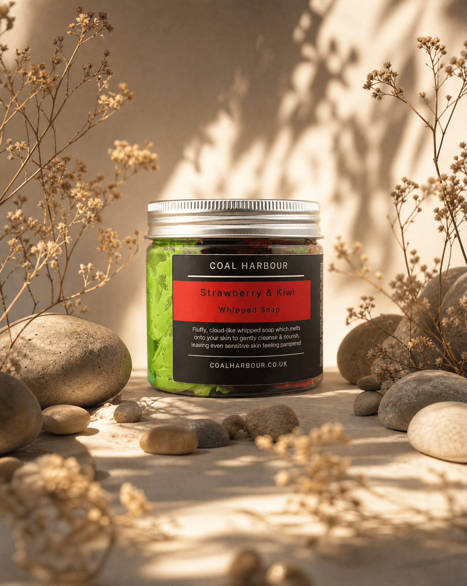 Strawberry & Kiwi Whipped Soap 120g - Coal Harbour