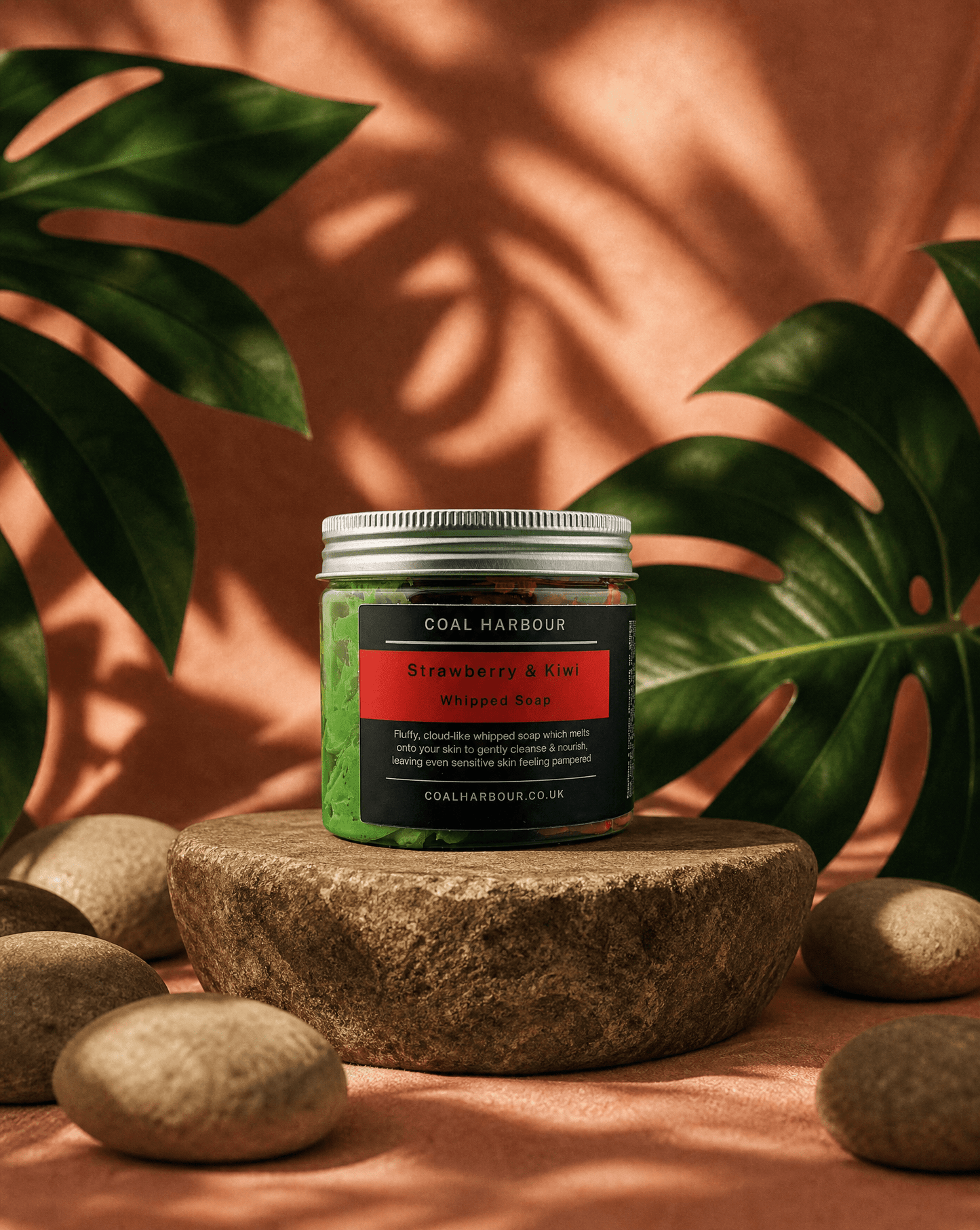 Strawberry & Kiwi Whipped Soap 120g - Coal Harbour