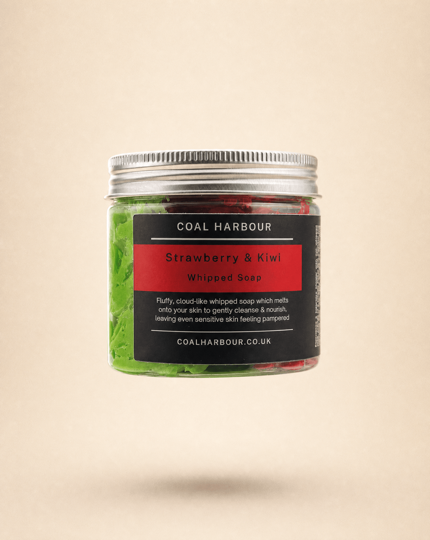 Strawberry & Kiwi Whipped Soap 120g - Coal Harbour