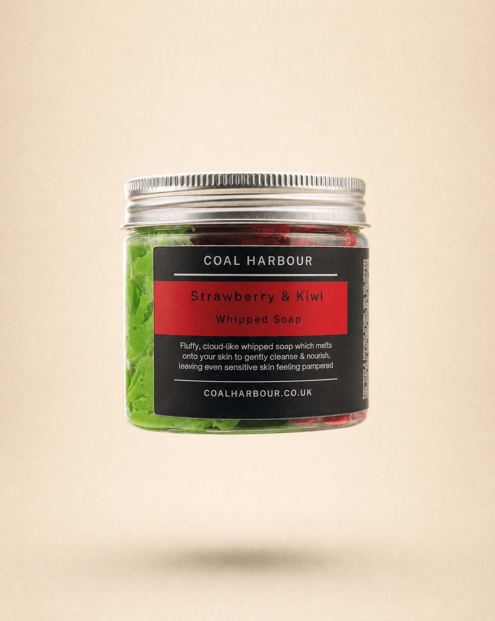 Strawberry & Kiwi Whipped Soap 120g - Coal Harbour