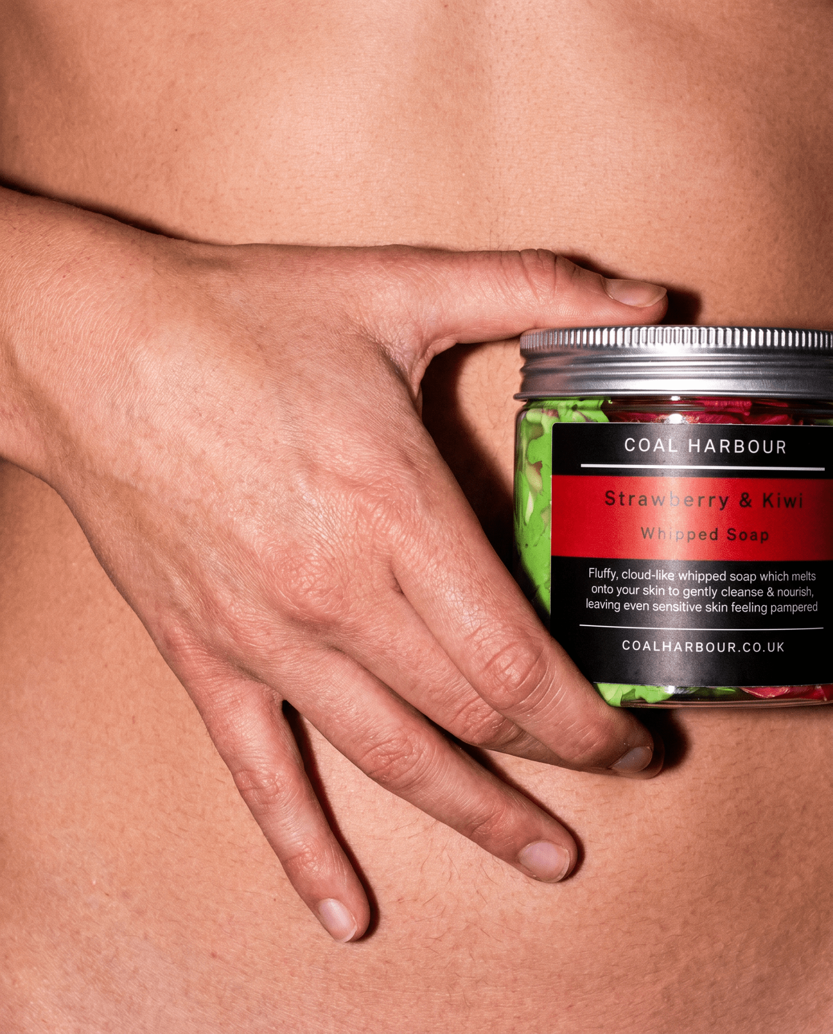 Strawberry & Kiwi Whipped Soap 120g - Coal Harbour