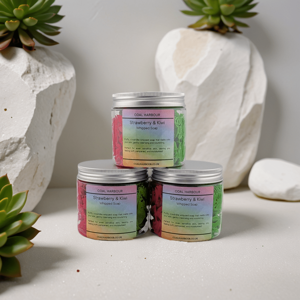 Strawberry & Kiwi Whipped Soap - Coal Harbour