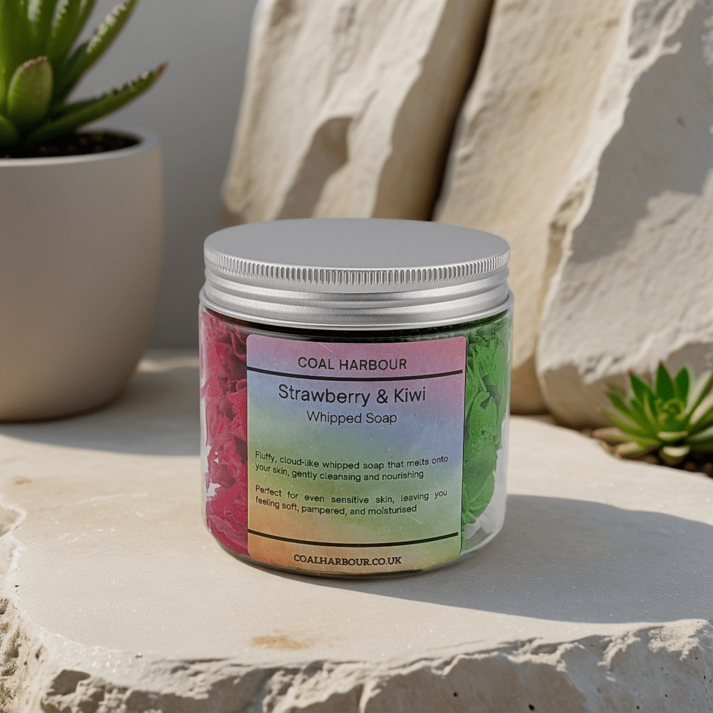 Strawberry & Kiwi Whipped Soap - Coal Harbour