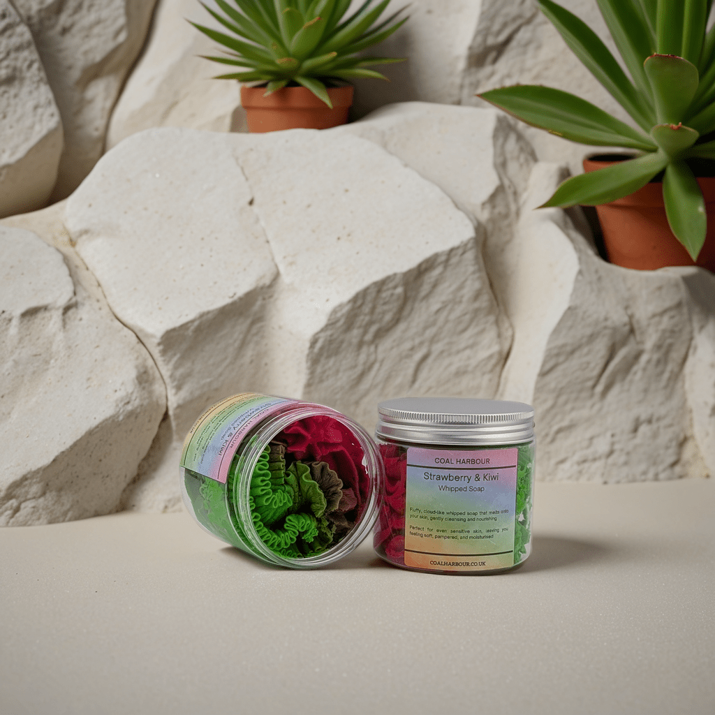 Strawberry & Kiwi Whipped Soap - Coal Harbour