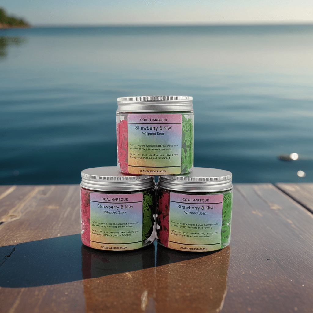 Strawberry & Kiwi Whipped Soap - Coal Harbour