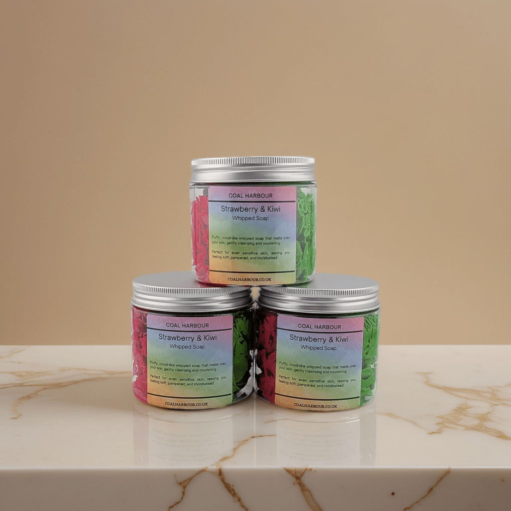 Strawberry & Kiwi Whipped Soap - Coal Harbour