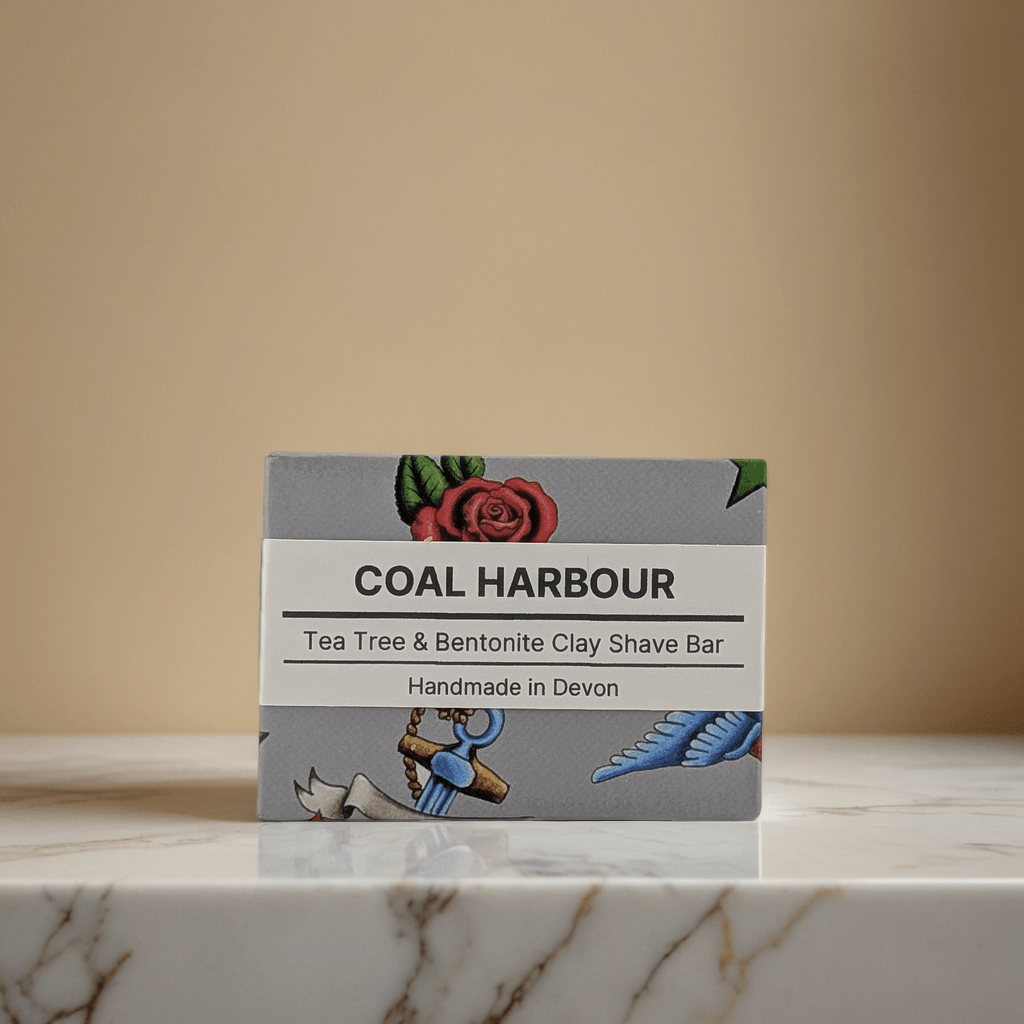 Tea Tree & Clay 100g Shave Bar - Coal Harbour
