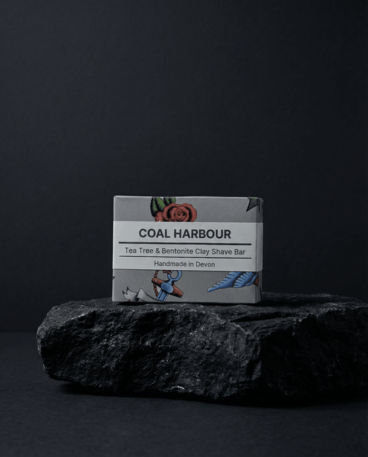 Tea Tree & Clay 100g Shave Bar - Coal Harbour