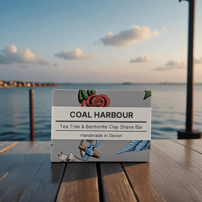 Tea Tree & Clay 100g Shave Bar - Coal Harbour