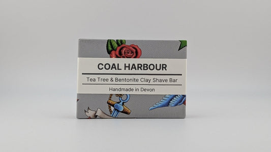 Tea Tree & Clay 100g Shave Bar - Coal Harbour