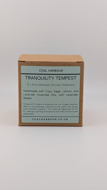 Tranquility Tempest Shower Steamers - Coal Harbour