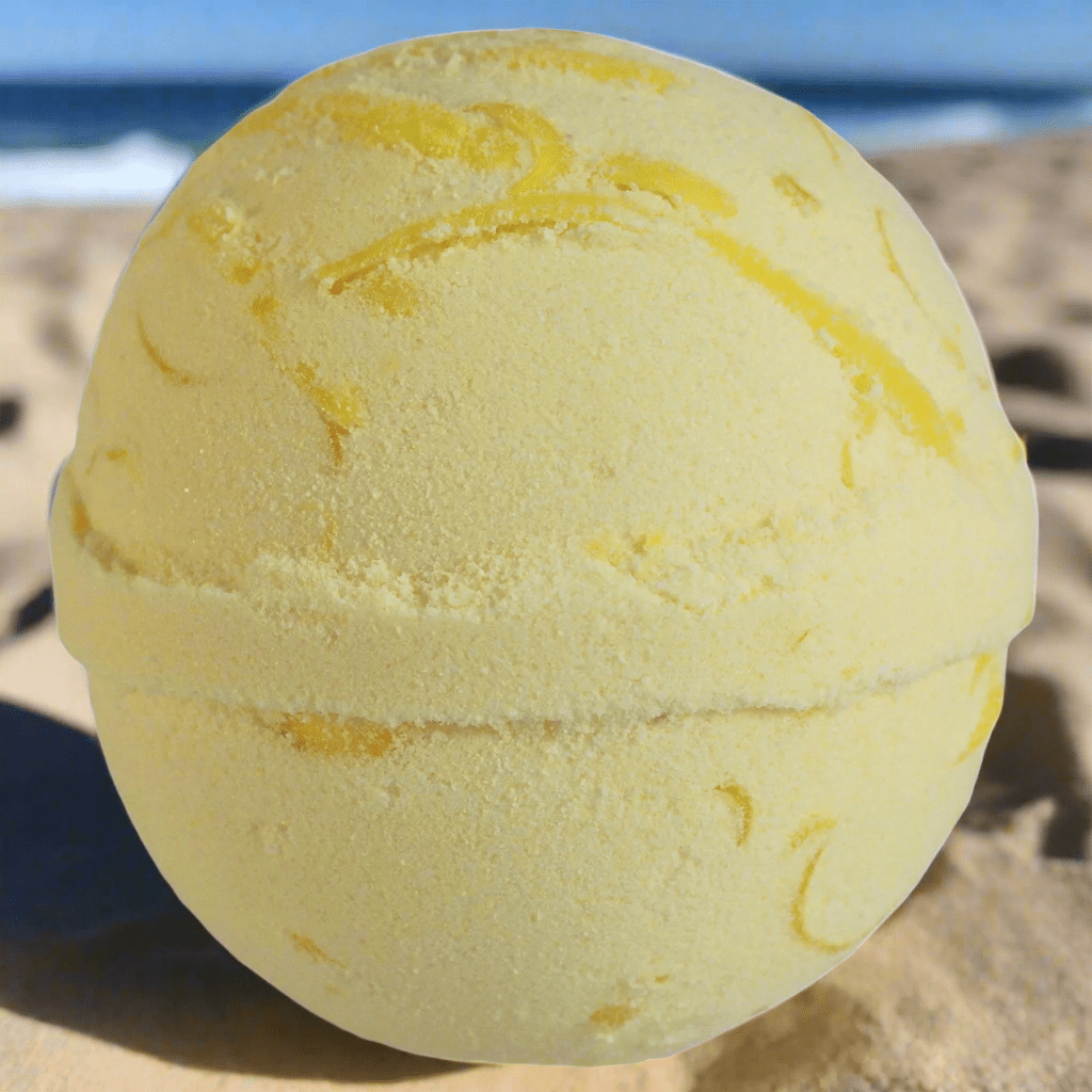 Tropical Paradise Coconut Butter Bath Bomb - Pineapple - Coal Harbour