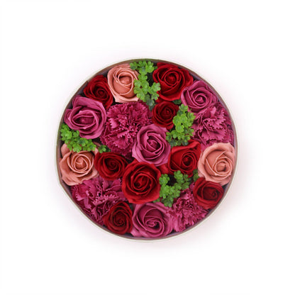 Vintage Roses Soap Flowers Gift Box - Coal Harbour