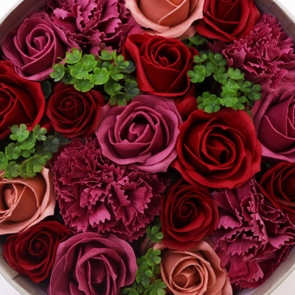 Vintage Roses Soap Flowers Gift Box - Coal Harbour