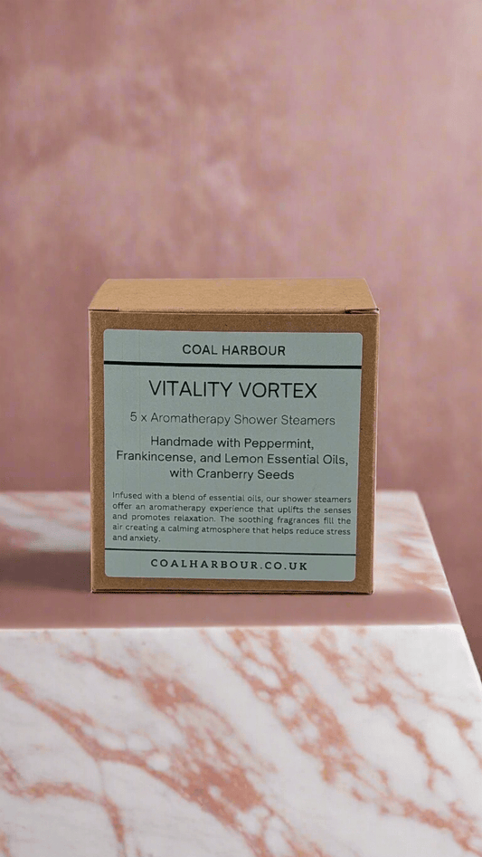 Vitality Vortex Shower Steamers x 5 - Coal Harbour
