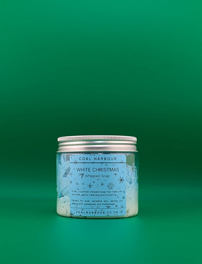 White Christmas Whipped Soap 120g - Coal Harbour