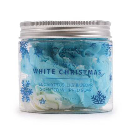 White Christmas Whipped Soap 120g - Coal Harbour