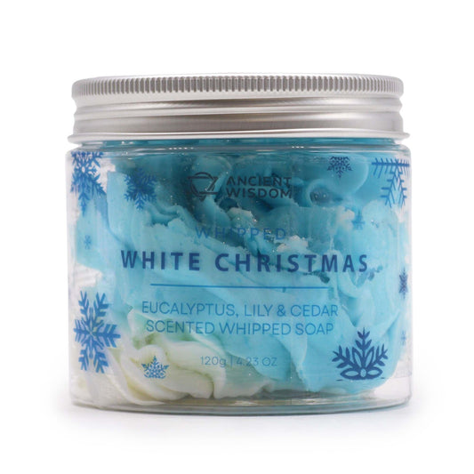 White Christmas Whipped Soap 120g - Coal Harbour