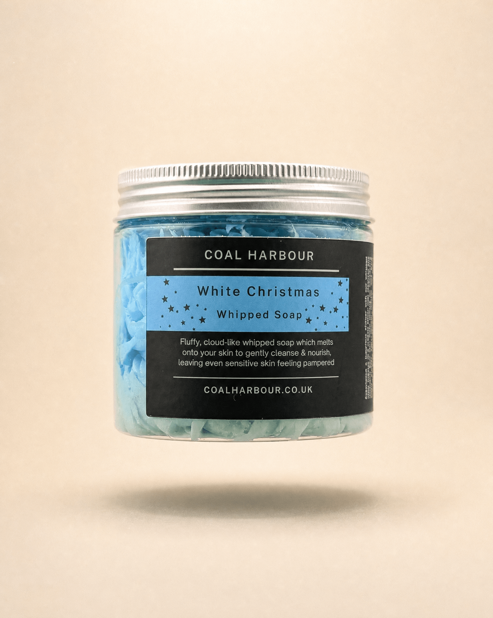 White Christmas Whipped Soap 120g - Coal Harbour