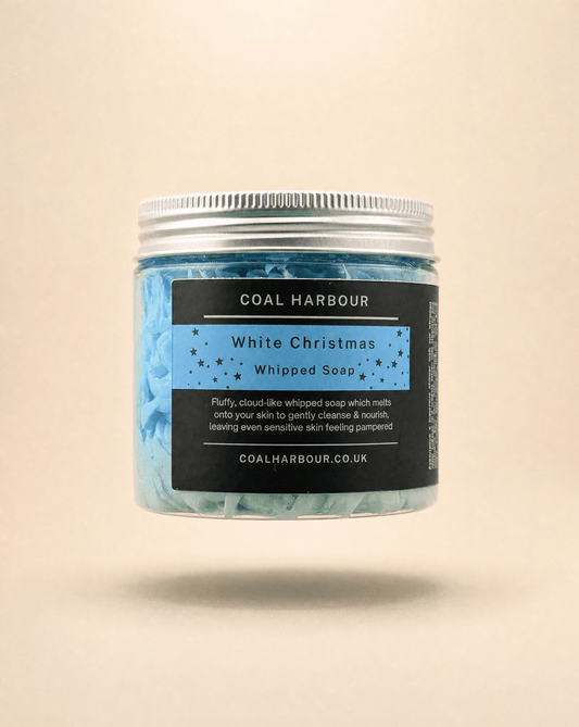White Christmas Whipped Soap 120g - Coal Harbour