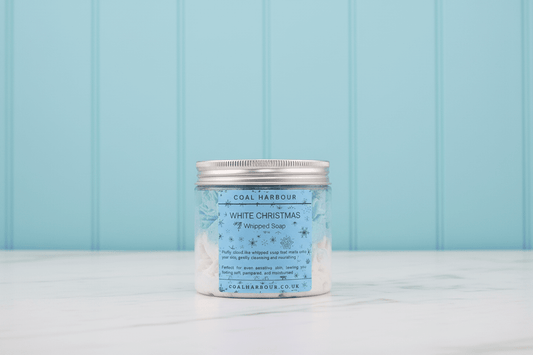 White Christmas Whipped Soap 120g - Coal Harbour