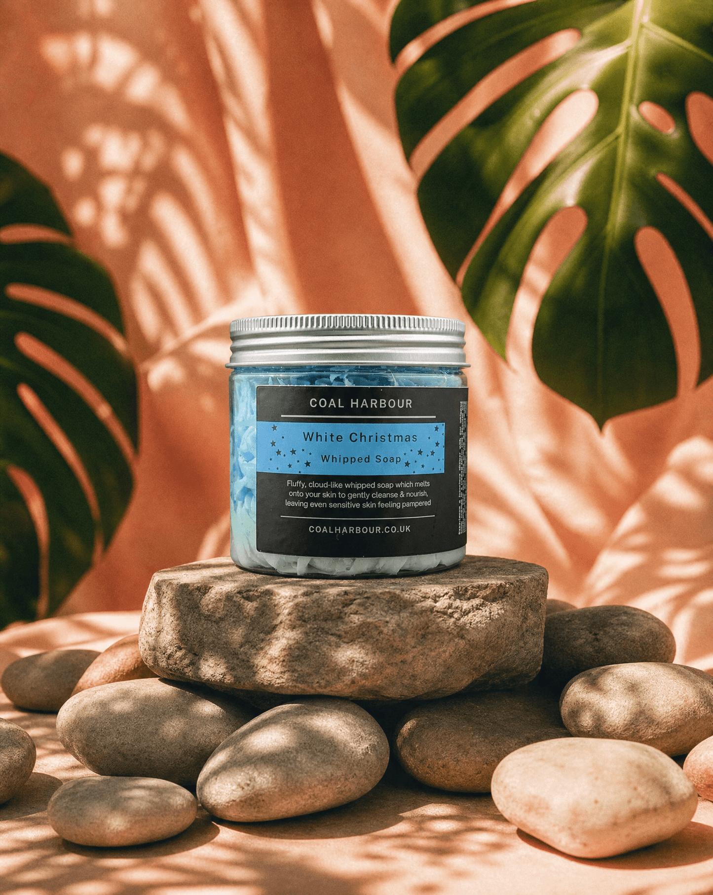 White Christmas Whipped Soap 120g - Coal Harbour