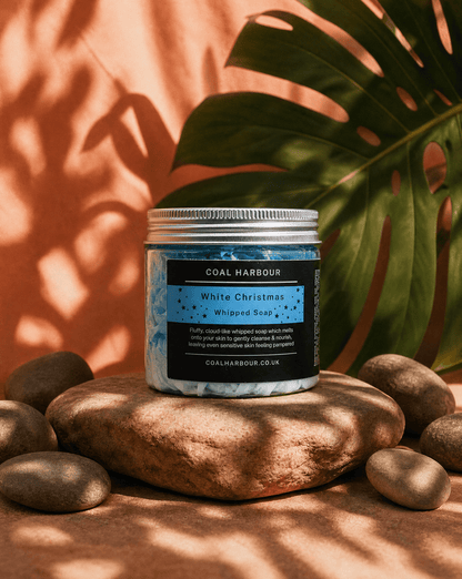 White Christmas Whipped Soap 120g - Coal Harbour