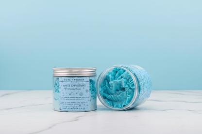 White Christmas Whipped Soap 120g - Coal Harbour