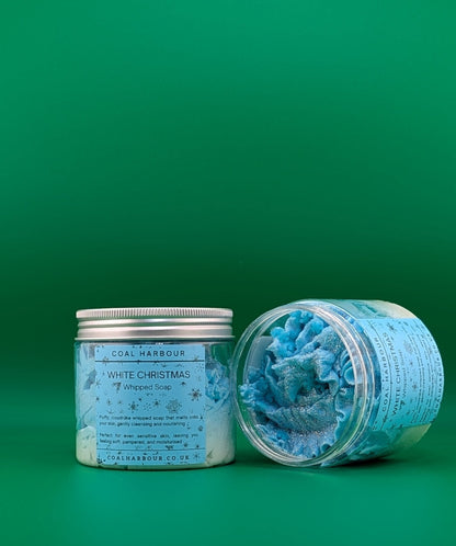 White Christmas Whipped Soap 120g - Coal Harbour
