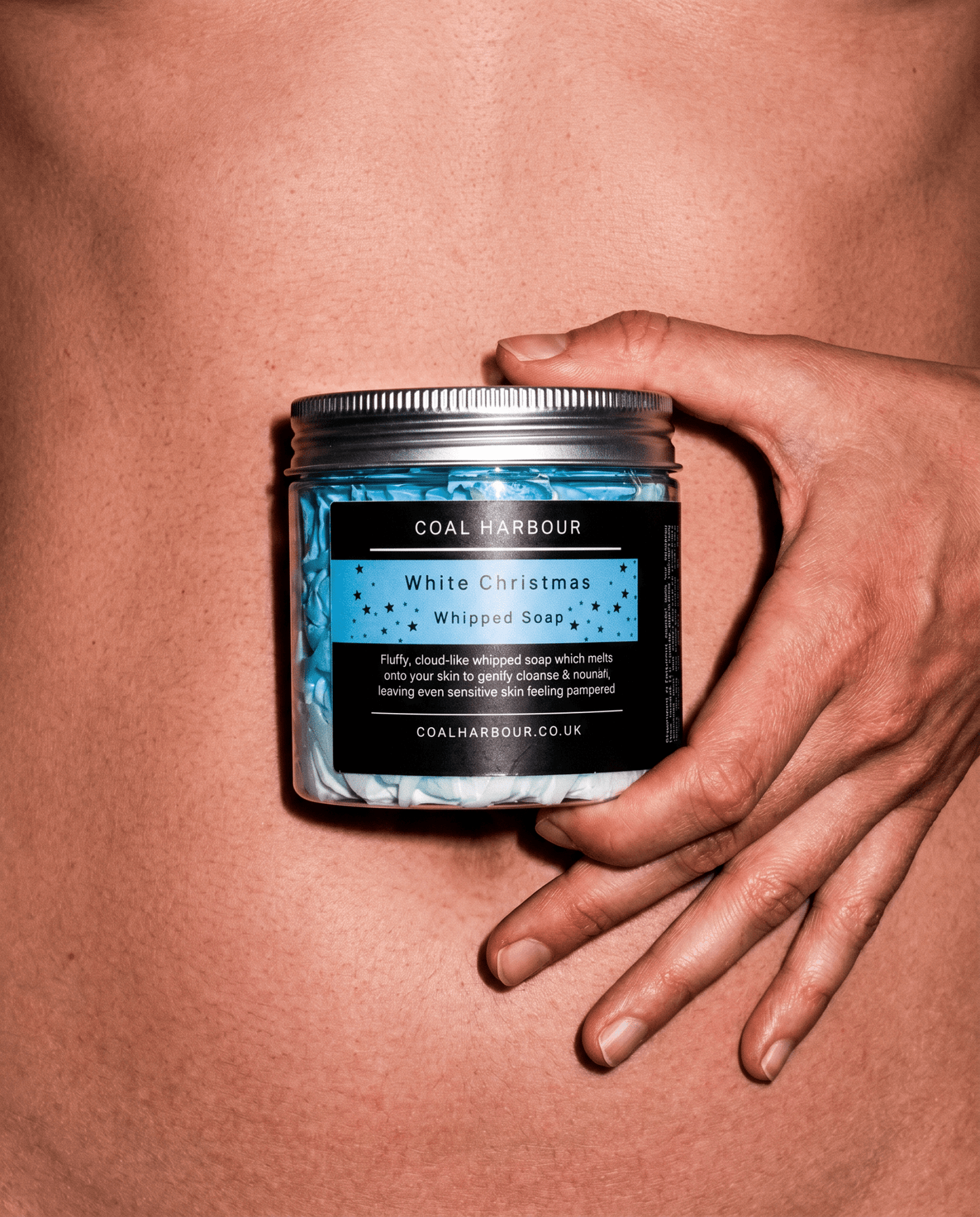 White Christmas Whipped Soap 120g - Coal Harbour