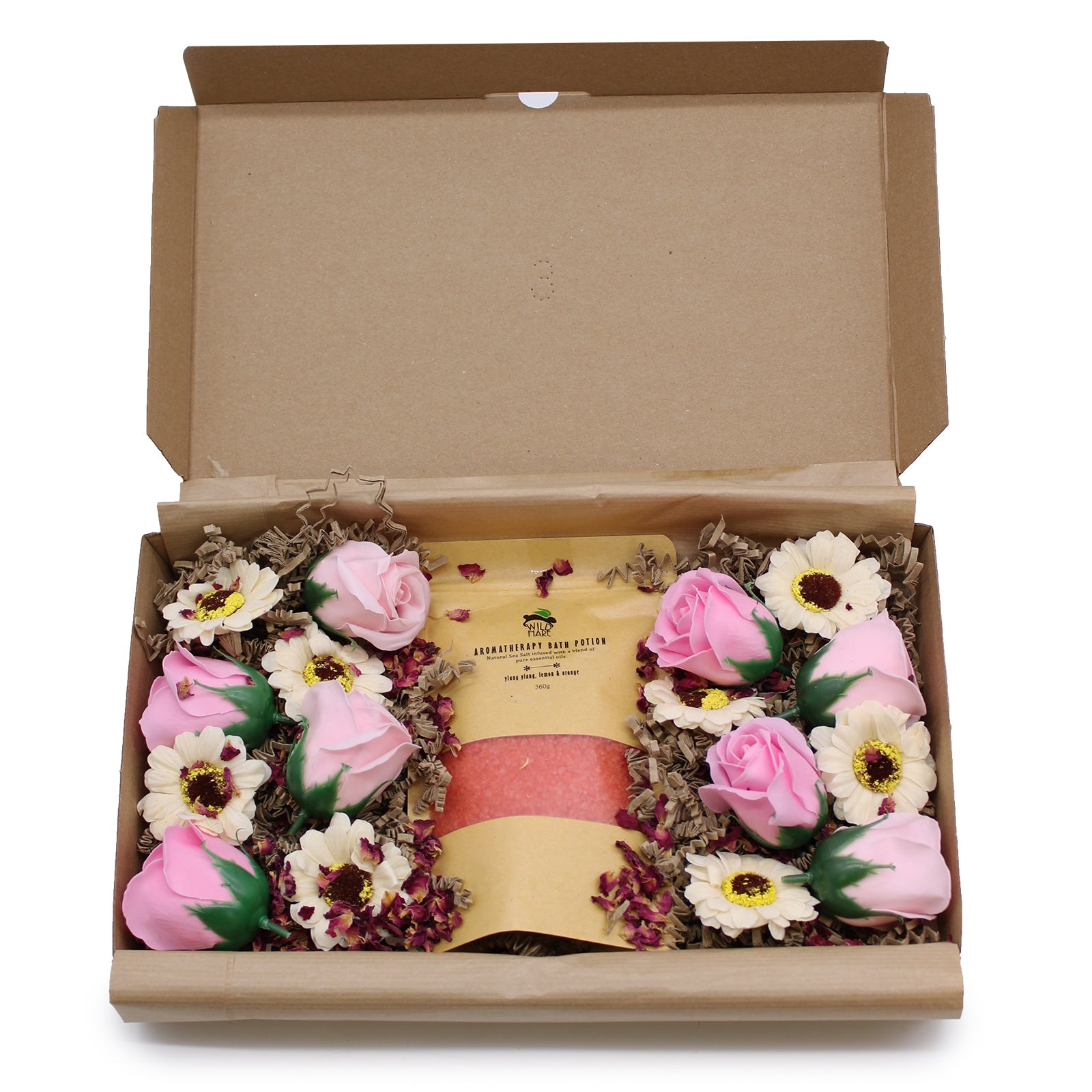 Wild Hare Bath Salt & Soap Flowers Sets - Passion - Coal Harbour