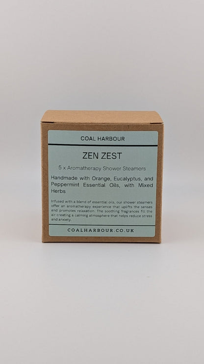 Zen Zest Shower Steamers - Coal Harbour